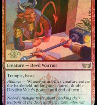 Devilish Valet [Streets of New Capenna Prerelease Promos] Supply