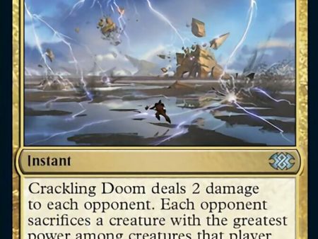 Crackling Doom [Double Masters 2022] For Discount