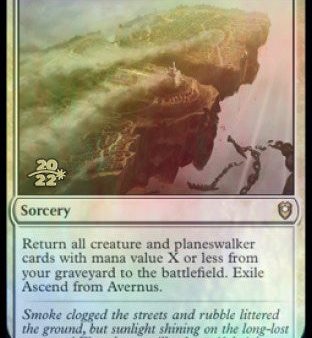 Ascend from Avernus [Commander Legends: Battle for Baldur s Gate Prerelease Promos] on Sale