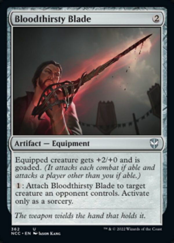 Bloodthirsty Blade [Streets of New Capenna Commander] Supply