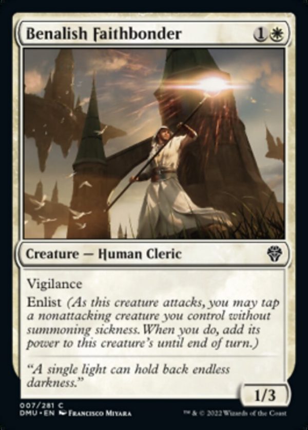 Benalish Faithbonder [Dominaria United] For Cheap