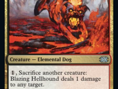 Blazing Hellhound [Double Masters 2022] For Sale