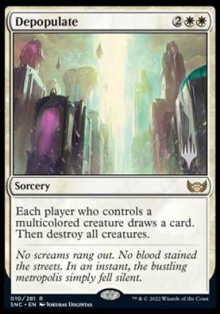 Depopulate (Promo Pack) [Streets of New Capenna Promos] Supply