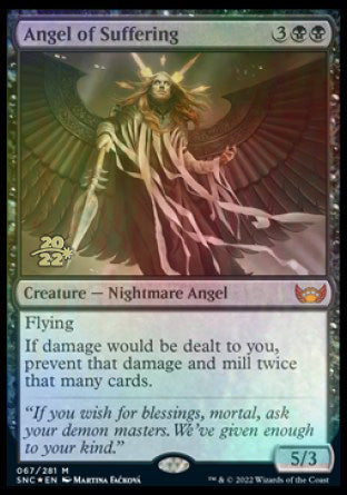 Angel of Suffering [Streets of New Capenna Prerelease Promos] For Cheap