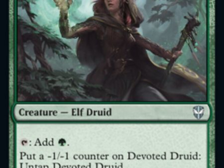 Devoted Druid [Streets of New Capenna Commander] For Sale