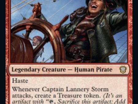 Captain Lannery Storm [Dominaria United Commander] For Sale