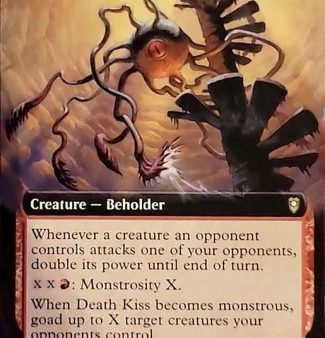 Death Kiss (Extended Art) [Commander Legends: Battle for Baldur s Gate] For Sale