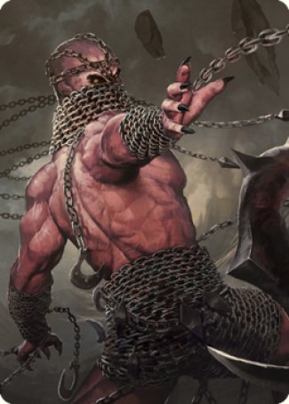 Chain Devil Art Card [Commander Legends: Battle for Baldur s Gate Art Series] For Sale