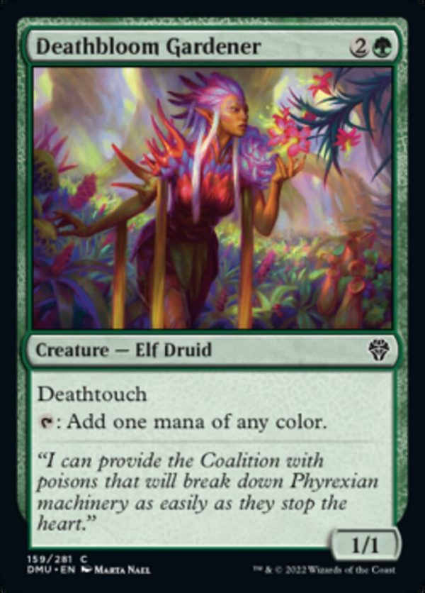 Deathbloom Gardener [Dominaria United] on Sale