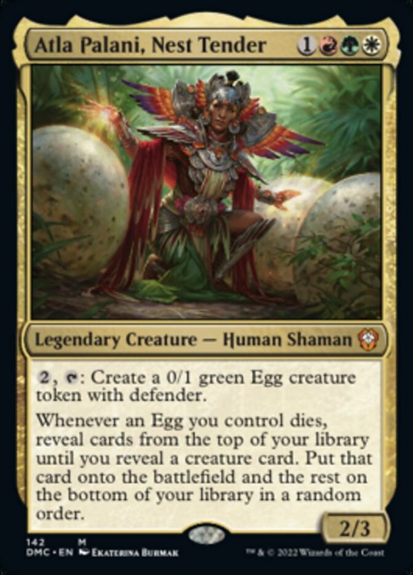 Atla Palani, Nest Tender [Dominaria United Commander] Supply