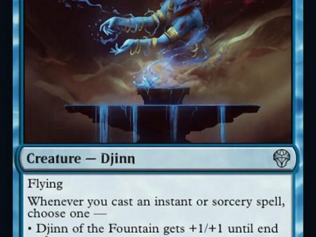 Djinn of the Fountain [Dominaria United] Hot on Sale