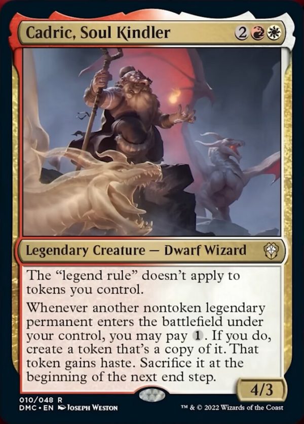 Cadric, Soul Kindler [Dominaria United Commander] Hot on Sale