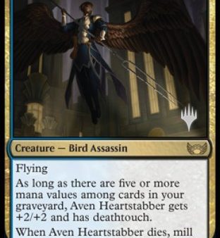 Aven Heartstabber (Promo Pack) [Streets of New Capenna Promos] Online Hot Sale