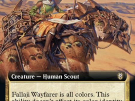 Fallaji Wayfarer (Extended Art) [Dominaria United Commander] Sale