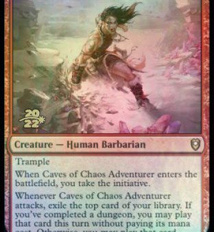 Caves of Chaos Adventurer [Commander Legends: Battle for Baldur s Gate Prerelease Promos] Sale