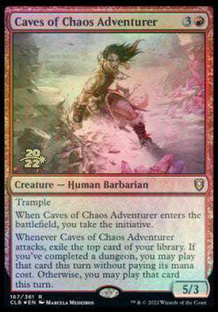 Caves of Chaos Adventurer [Commander Legends: Battle for Baldur s Gate Prerelease Promos] Sale