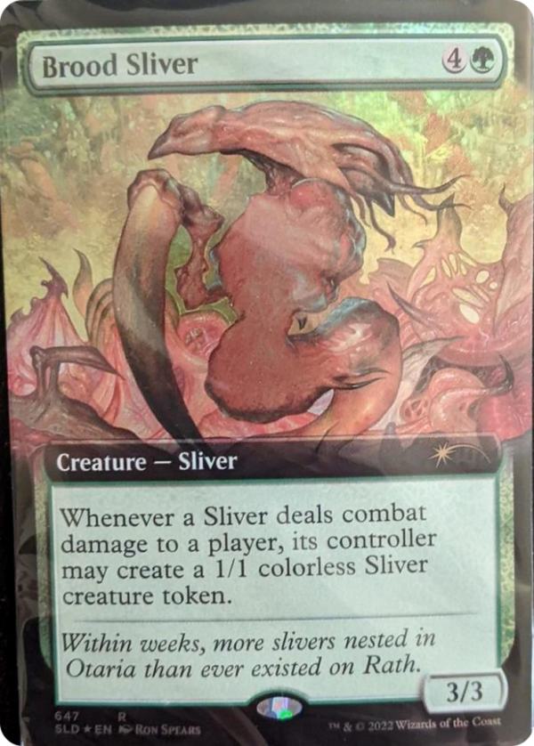 Brood Sliver (Extended Art) [Secret Lair Drop Promos] Cheap