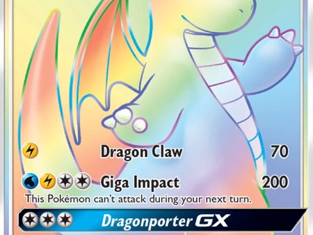 Dragonite GX (SM156) (Jumbo Card) [Sun & Moon: Black Star Promos] Hot on Sale