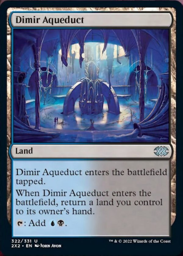 Dimir Aqueduct [Double Masters 2022] For Discount