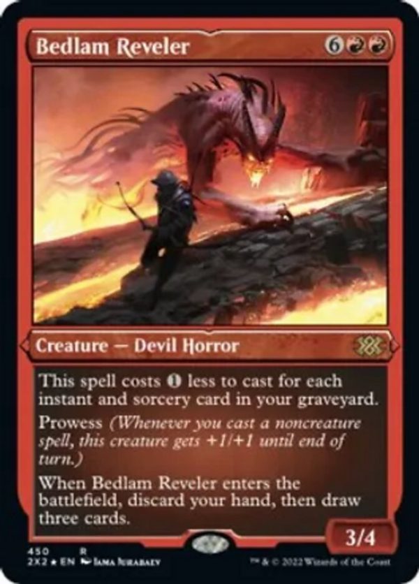 Bedlam Reveler (Foil Etched) [Double Masters 2022] Sale