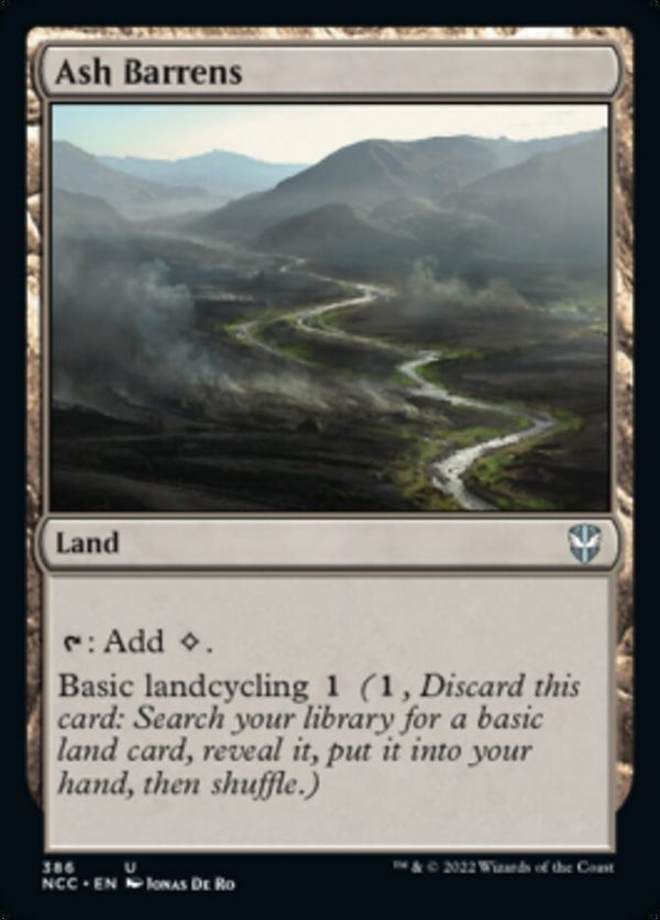 Ash Barrens [Streets of New Capenna Commander] Supply