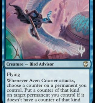 Aven Courier (Promo Pack) [Streets of New Capenna Commander Promos] Supply