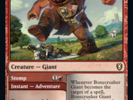 Bonecrusher Giant    Stomp [Commander Legends: Battle for Baldur s Gate] Fashion