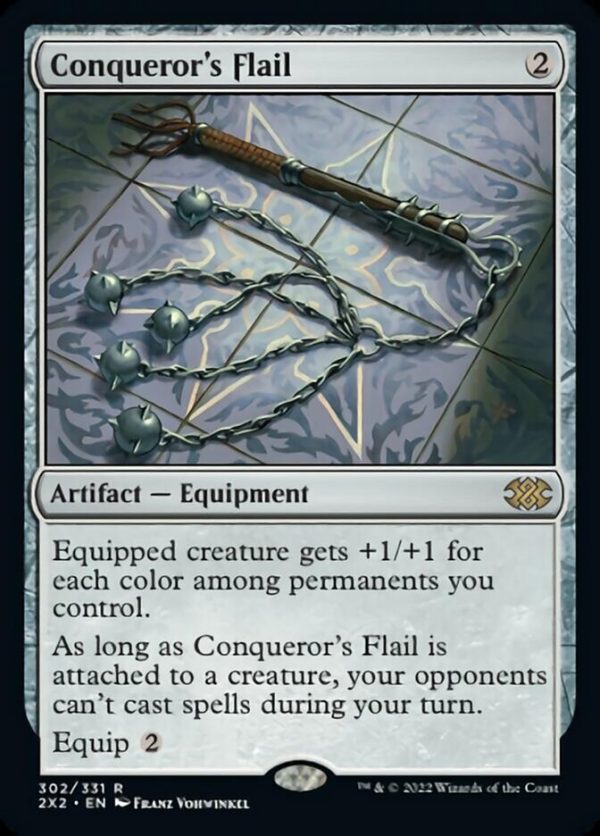 Conqueror s Flail [Double Masters 2022] Hot on Sale