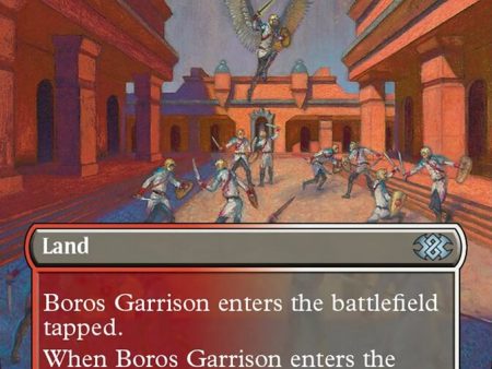 Boros Garrison (Borderless Alternate Art) [Double Masters 2022] Online now