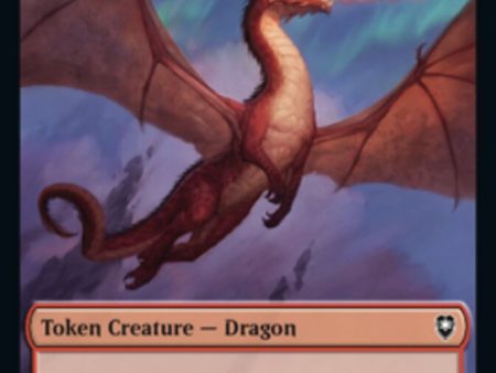 Dragon Token [Commander Legends: Battle for Baldur s Gate Tokens] Discount