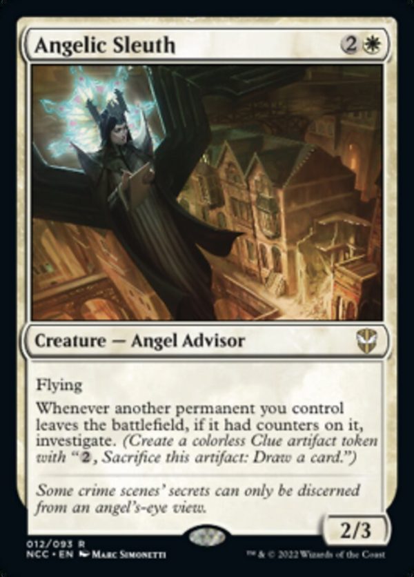 Angelic Sleuth [Streets of New Capenna Commander] on Sale