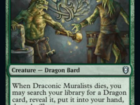 Draconic Muralists [Commander Legends: Battle for Baldur s Gate] Cheap