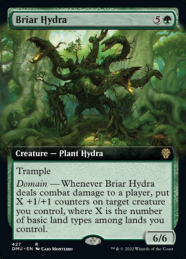 Briar Hydra (Extended Art) [Dominaria United] Hot on Sale