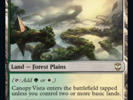 Canopy Vista [Streets of New Capenna Commander] Sale