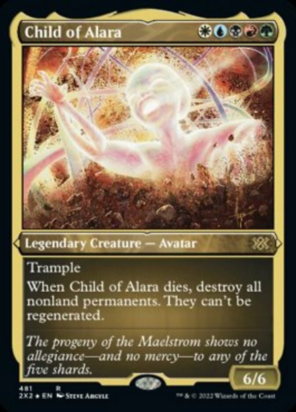 Child of Alara (Foil Etched) [Double Masters 2022] Online Sale