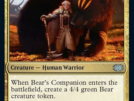 Bear s Companion [Double Masters 2022] Online Sale