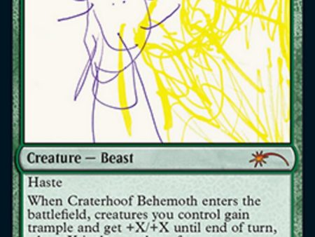 Craterhoof Behemoth (376) [Secret Lair Drop Series] Online now