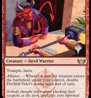 Devilish Valet (Promo Pack) [Streets of New Capenna Promos] on Sale